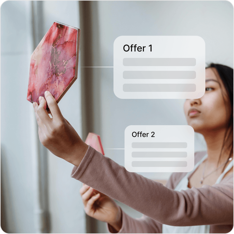 Compare real offers side by side